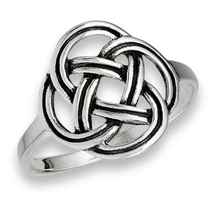 Sterling Silver James Charlie Jewlery Multi Celtic Knot Ring