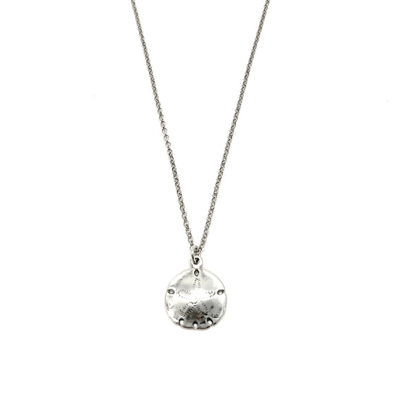 Sterling Silver Sand Dollar Necklace