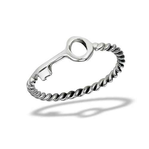 Sterling Silver Small Key Ring
