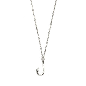 Sterling Silver Hook Necklace