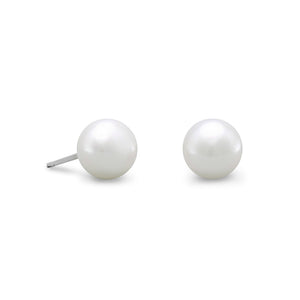 Sterling Silver Freshwater Pearl Studs