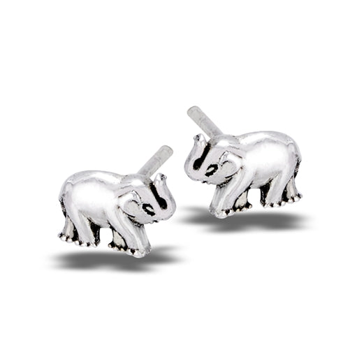 Solid Sterling Silver James Charlie Jewlery baby Elephant Studs